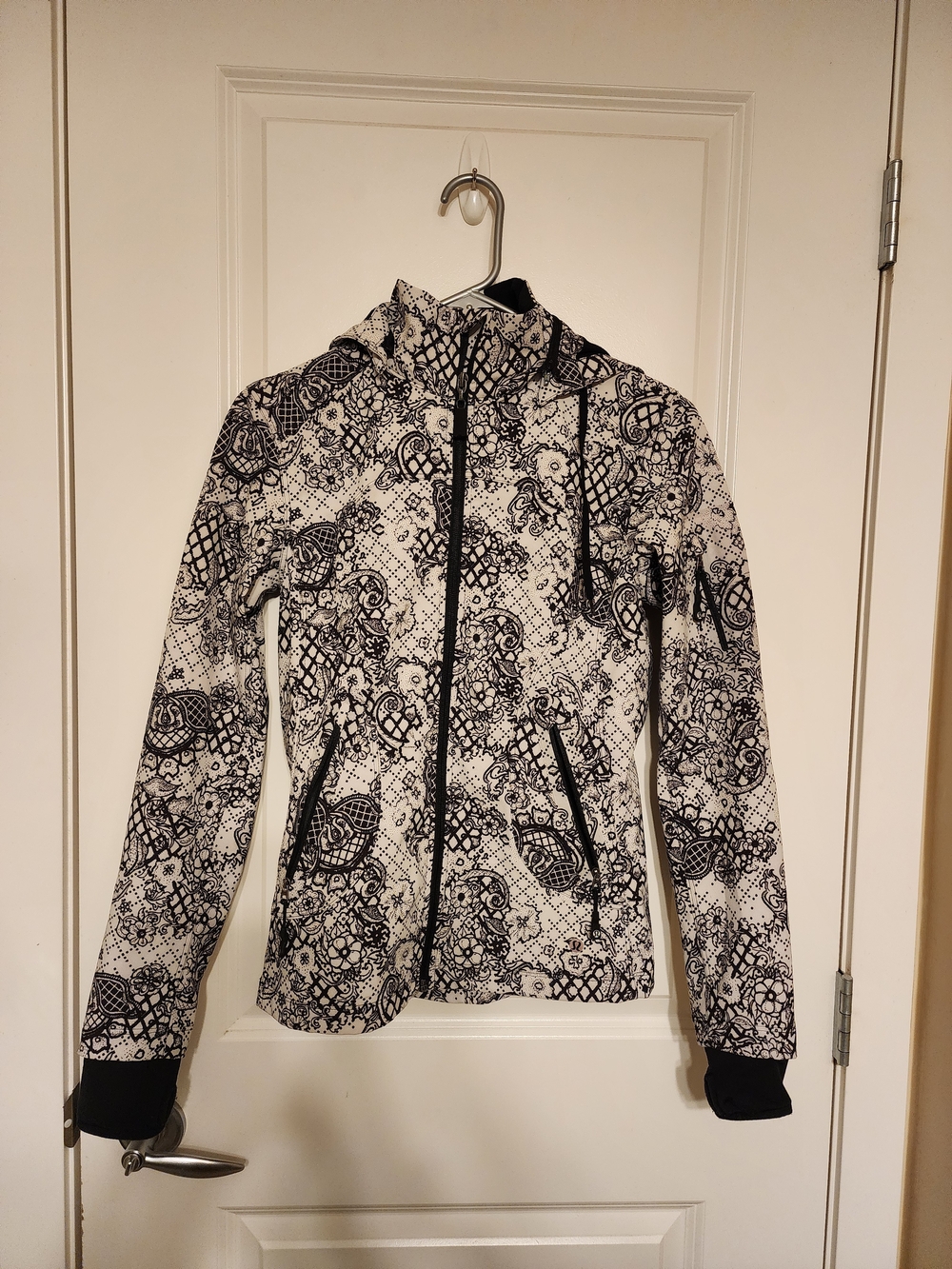 Floral Hooded Jacket